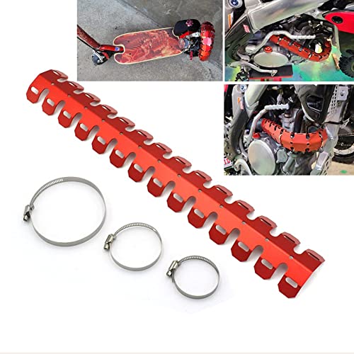 Motorcycle Exhaust Heat Shield Cover Expansion Muffler Goped Pipe Guard