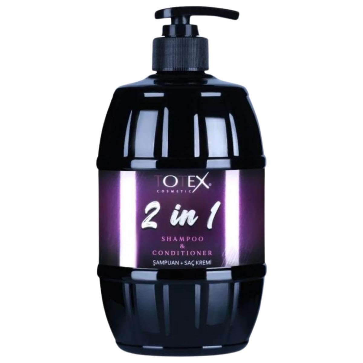 Totex 2 in 1 Hair Shampoo & Conditioner | Soft Silky Hair Unisex 750 ml