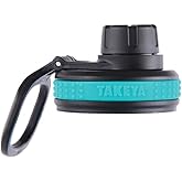 Takeya Originals Spout Lid - Replacement Lid with Carry Handle - BPA-Free & Dishwasher Safe Water Bottle Lid - Durable Leak-Proof Spout Lid for Takeya Water Bottles - Ocean