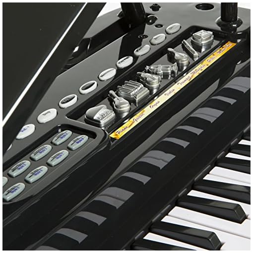 Electronic Grand Piano with Detachable Microphone and Electronically Tuned Keys - Image 4