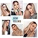 AISI HAIR Long Ombre Wig Mixed Color Brown Mixed Blonde Straight Wigs for Women Heat Resistant Middle Part Synthetic Blonde Wig High Density Long Hair Wig for Women