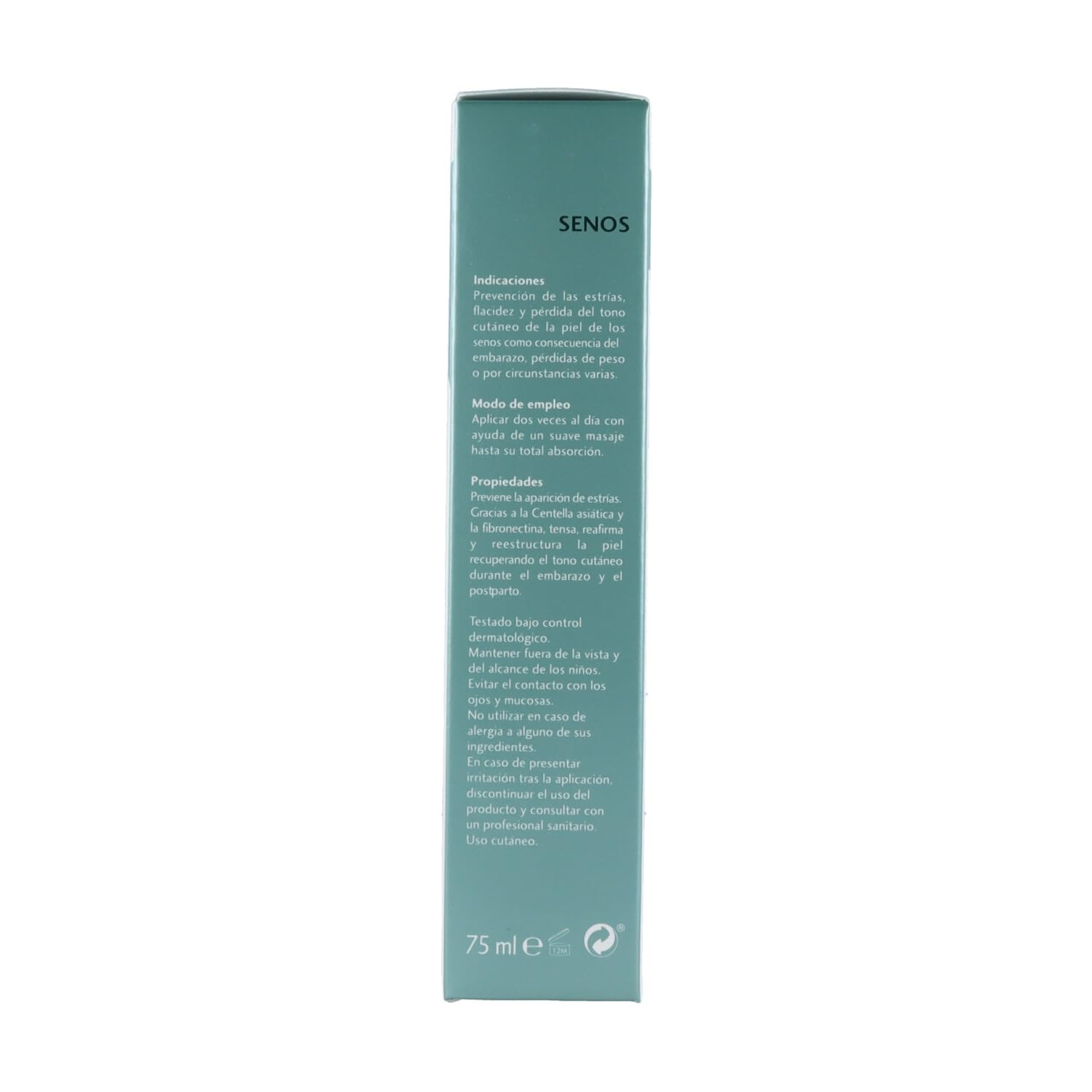 TROFOLASTIN Senos Anti-Stretch Mark Cream - Prevents Stretch Marks - Firming - 75ml