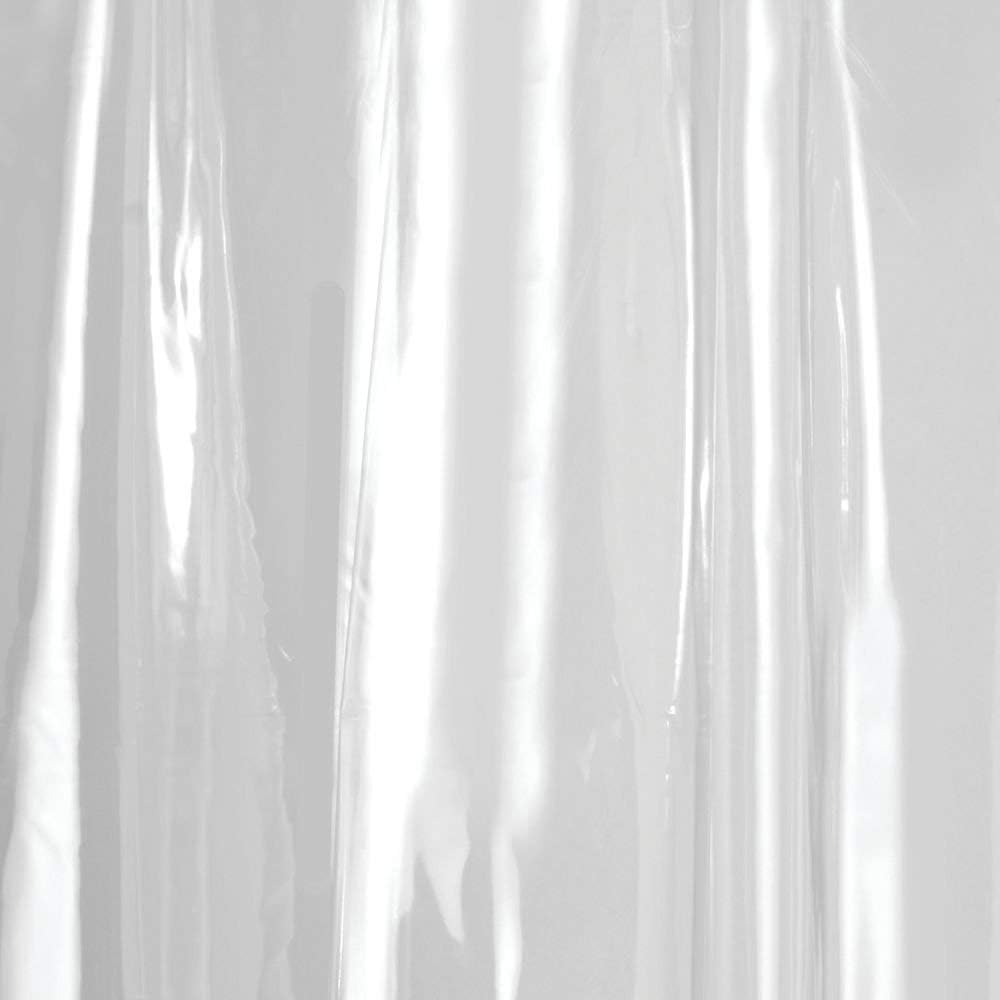 iDesign Waterproof PEVA Bathroom Shower Curtain Liner - 72" x 72", Clear: Home & Kitchen