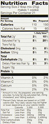 Immaculate Baking Mix,  Gluten Free Cookie Chocolate Chip, 19.0 Ounce