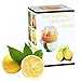 Lemon Squeezer Hand Juicer - Bariho Citrus Orange Squeezer Manual Lid Rotation Press Reamer for Lemon Lime with Strainer and Container