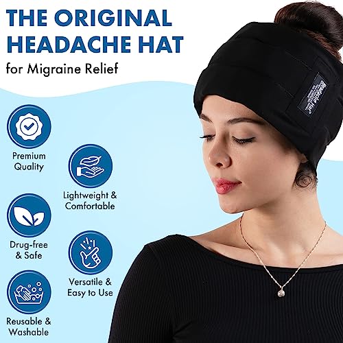 Headache Hat US Assembly Long Lasting Ice Headache Cap Migraine