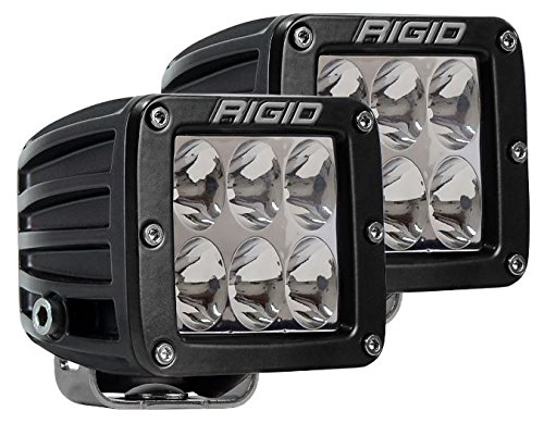 502313 Rigid D-Series PRO | Driving | PAIR (set of 2) LED lights, 502313