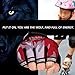 FREEHAWK Kids Cycling Gloves, Non-Slip Ultrathin Children Half Finger Bicycle Cycling Breathable Gloves Roller-Skating Gloves for Fishing, Cycling, Roller Skating and Climbing in Summer (Red1)