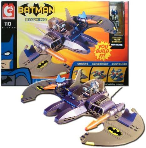Art Asylum C3 Batwing with Pilot Batman Minimate