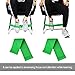 ( 10 count ) Natural Latex Stretch Foot Bands Workout ADHD ADD SPD Autism Sensory Needs & Stretch Foot Band for Chairs by Solace Helps Improve Focus in the Classroom Rehab or Physical Therapy