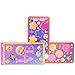 Townley Girl Emoji Sparkly Lipgloss Set For Girls in Cell Phone Carrying Case, Mulitple Flavors