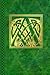 Celtic Letter A Vintage Irish Monogram Journal: Green Gold Celtic Knot Name Initial Diary Blank Line by Celtic Connections