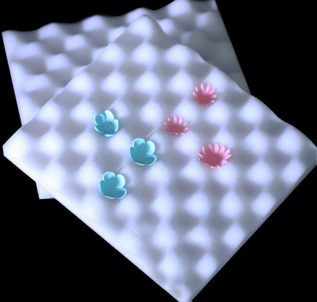 Fondant Drying Moulds Mat 2Pcs/Set, Fondant Forming Cups Flower Drying Moulds Flower Cup Holder Cake Decorating Tools