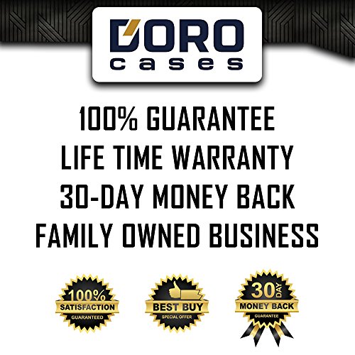 4 Pistol 12 Magazine + Accessory Waterproof Heavy Duty Gun Case - Doro Case with Custom Mycasebuilder Foam Insert