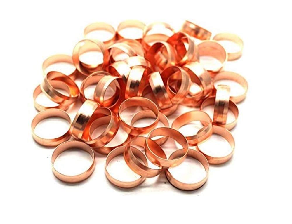SupaPlumb 50 X 22mm Copper Compression Olives