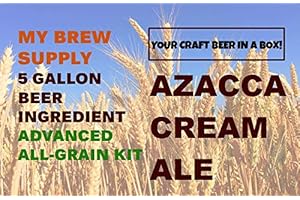 Azacca Cream Ale Advanced Home Brew 5 Gallon All Grain Beer Ingredient Recipe Kit by My Brew Supply