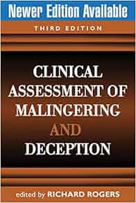 Clinical Assessment Of Malingering And Deception Third