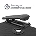 Encased iPhone 5/5s/iPhone SE Belt Clip Case, SlimSHIELD Series (Ultra Slim) Cover w/Swivel Holster - Black (for Apple iPhone 5, 5S, iPhone SE)
