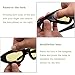 Tactical Glasses,DOPSIP Cycling Glases Protective Military Goggle with 4 Replaceable Lenses (Black)