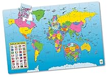 The Learning Journey Jumbo Floor Puzzles, Map of the World