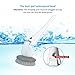 Spin Scrubber, EVERTOP Cordless Electric Power Scrubber with Extension Handle & 5 Replacement Scrub Brush Heads for Bathroom, Hardwood Floor, Swimming Pool (cleaning scrubber)