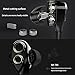 in-Ear HiFi Earphones, UiiSii T8S Triple Driver Earbuds Noise Reduction and Deep Bass with Mic Volume Control for Smartphones (Black)