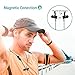 VIGROS ENC Noise Canceling Neckband Wireless Bluetooth 2 EQ Earbuds in-Ear Gaming Earphones, LED Light Fast Charge 70 Hours Play Headsets, Sweat Proof Ear-Hook Headphones Outdoor/Sports/Workout