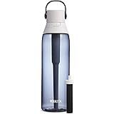 Brita 26 Ounce Premium Filtering Water Bottle with Filter - BPA Free - Night Sky