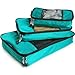 TravelWise Packing Cubes - 3 Piece Set (Teal)