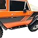 KYX Racing Side Step Running Boards Foot-Plate for 1/10 RC Crawler Redcat Gen8 Scout II (Aluminum)
