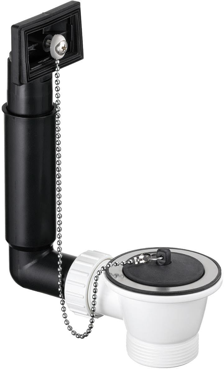 BLANCO Waste System 1 ½'' | Waste and Overflow Set for retrofitting Sinks and Bowls. Harmonious Combination with Mixer taps, soap Dispenser and Pull knob in matt Black | 1½ Bowls — image 1