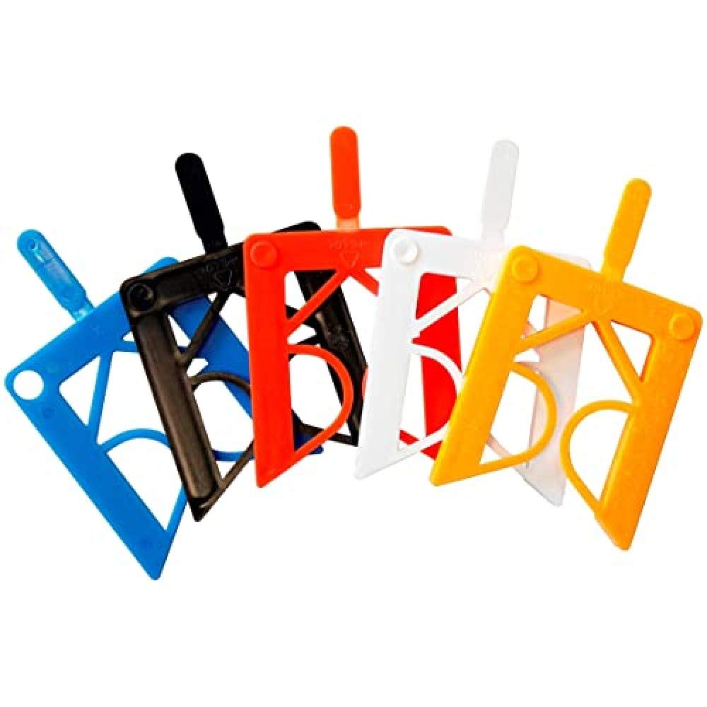 Probox of 500 Spacer Wedges, Hook Shape - 5 x 100 Wedges