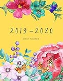2019 2020 15 Months Yellow Floral Daily Planner: Academic Hourly Organizer In 15 Minute Interval; Appointment Calendar With Address Book, Password Log ... Oct 2019 To Dec 2020 With Julian Dates by Zen Hourly Planner