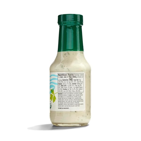 365 BY WHOLE FOODS MARKET, ORGANIC TARTAR SAUCE, 10 FL OZ