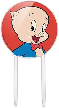 Amazon Com Graphics More Acrylic Looney Tunes Porky Pig Cake