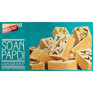 Bikano Soan Papdi, Milk 500 Gm Extra 20% (500g+100g Extra)