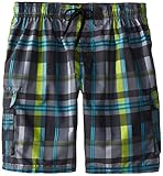 Kanu Surf Men's Big Zuma Extended Size Swim Trunks, Black, 3X