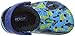 crocs Kids' Classic Lined Graphic Clog, Ocean/Navy, 10 M US Toddler