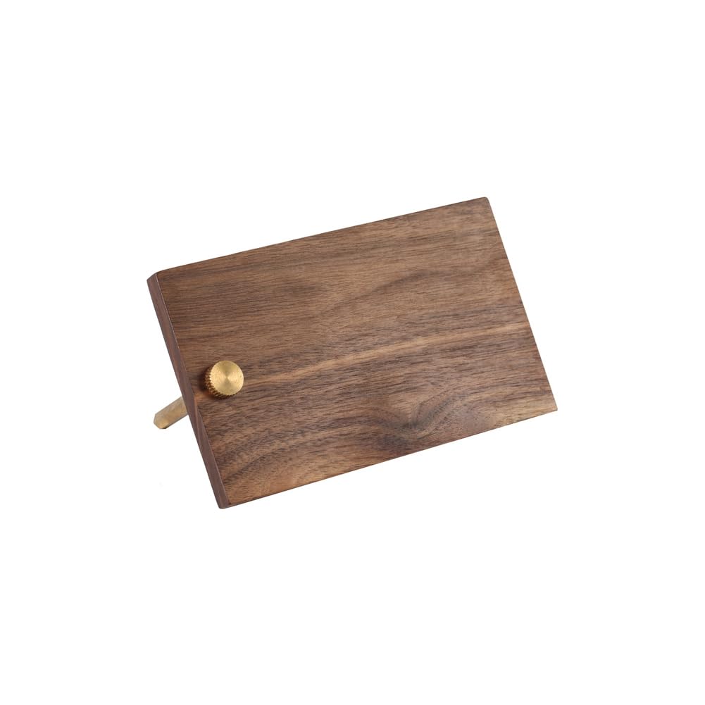 ARFUKA Wooden Business Card Holder, Elegant Desktop Display Stand Organizer for Office Desk | Modern Card Holders and Rack for Professional & Home Use