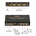 DotStone HDMI Switch 4×1 with PIP Auto Switch Off/On HDMI Switcher Hub Port Switches 4 in 1 Out HDMI Switcher Selector with Remote Controller Support HDCP1.4 Full HD 4K 3D 1080P