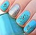 Sheet Music Notes Water Slide Nail Art Decals Set #2 - Salon Quality!