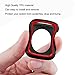 Apple Watch Case, SEANADO iwatch case Rugged Protective Slim Shock Resistant TPU Bumper for Apple Watch Series 3, Series 2, Series 1 (Black-Red 42mm)