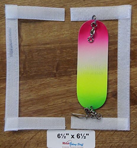#03c-6.5 x 6.5= 3 X 5 Fishing Gear & Tackle & Lure Covers & Pole Wraps Clear