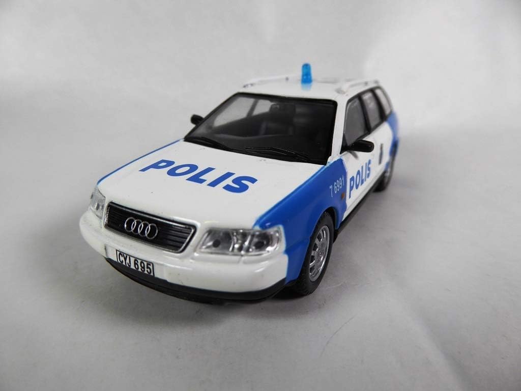 OPO 10 - Audi A6 Avant 1/43 World Police Car Collection - Suede (PM49) - Image 3