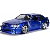 2024 Jada Big-time Muscle , 1989 Ford Mustang GT. Gulf Gas ️. Die-Cast , 1/24 Scale. Color: Baby Blue & Orange. New. for Sale in El Paso, TX