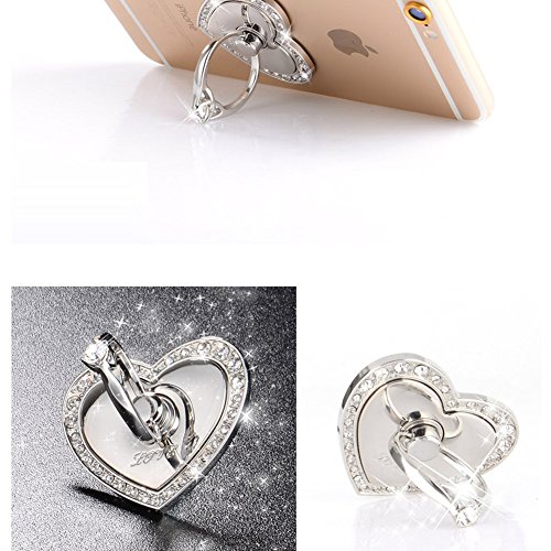 Unicorn XMS834 Phone Ring Holder,360° Rotation Universal Mobile Phone Finger Ring Stand Grip (2 pack) - Thumbnail 6
