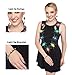 Prextex Christmas LED Light-Up Set Flashing Necklace, Bracelet, and Earrings Adorable Christmas Stocking Stuffers Accessories Set