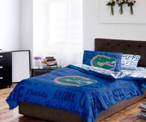 Amazon Com Florida Gators Ncaa Twin Comforter Sheet Set 4