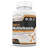 Prime Labs Men's Multivitamin - Vitamins A C D E B1 B2 B3 B5 B6 B12 to Boost Immune System, Enhance Energy, Stamina & Digestive Health, - 60 Capsules