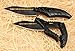 Alien Transformers Tactical Liner Lock Pocket Folding Knife Survival Hunting Fishing Camping Hiking, Black, Come with Sheath